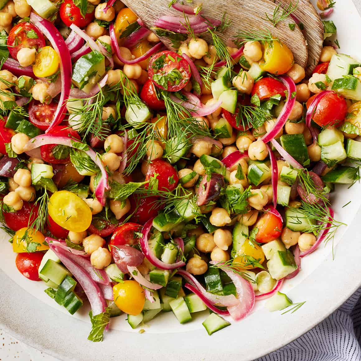 Chickpea salad recipe