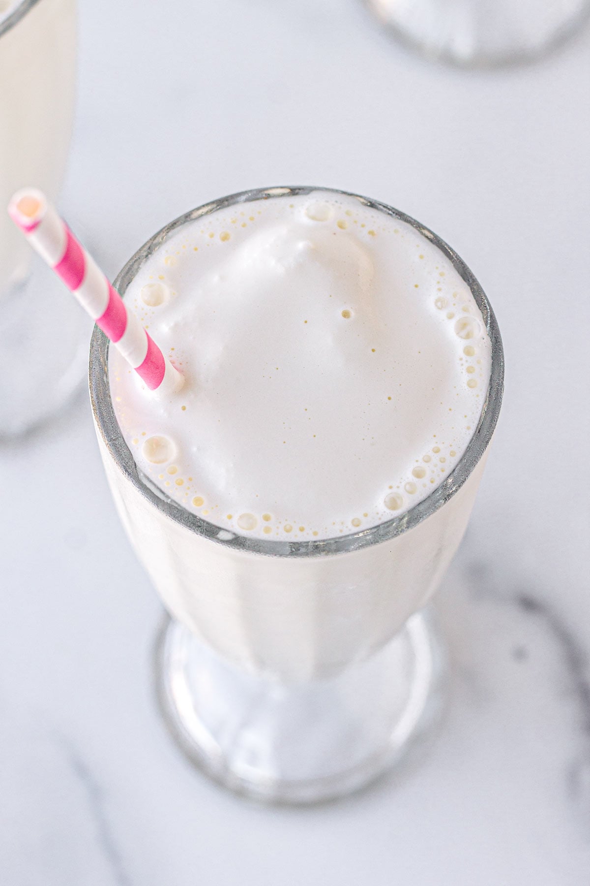 Vanilla Milkshake (3 Ingredients) - Cooking For My Soul